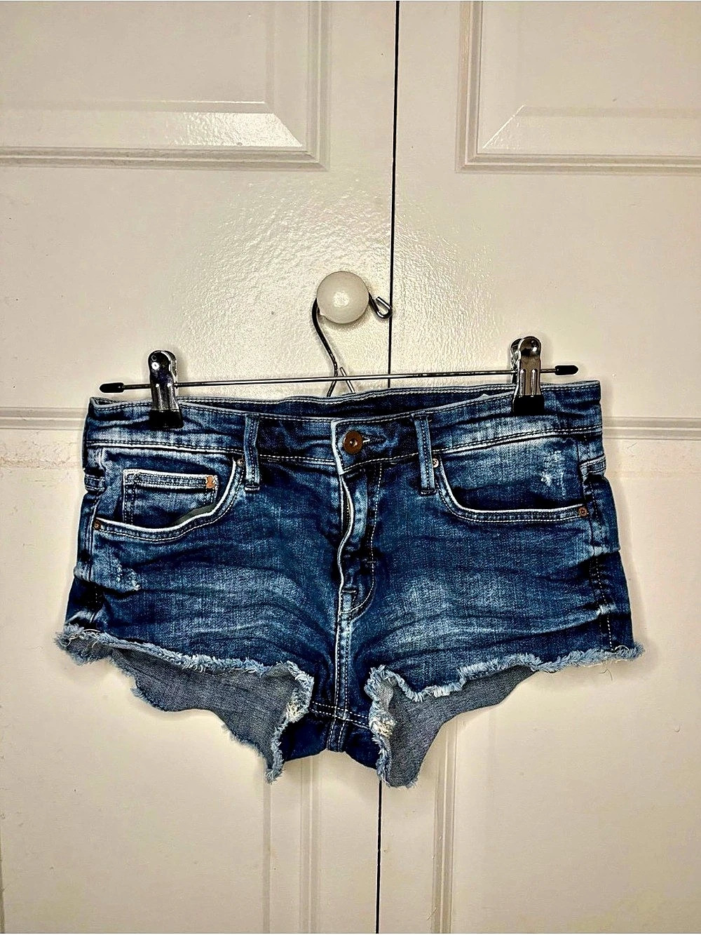 H&M Denim Jean Shorts Size 4 Blue